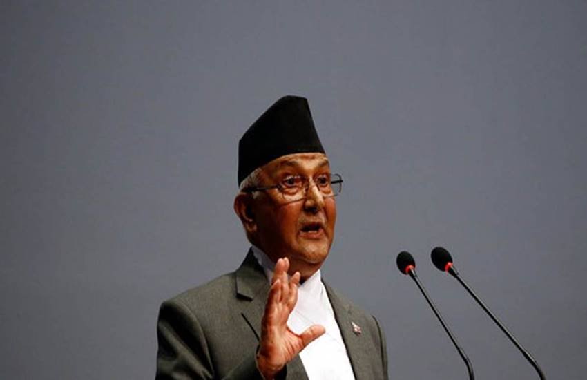 KP Sharma Oli, Nepal, India,