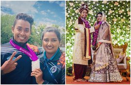Corona virus, Wedding in covid-19, 2021 Tokyo Olympics, Archer, Archer Deepika Kumari, atanu das,