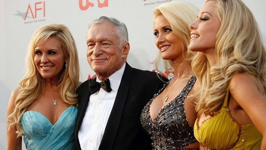 bernie ecclestone, bernie ecclestone become father at 89, Playboy founder Hugh Hefner,