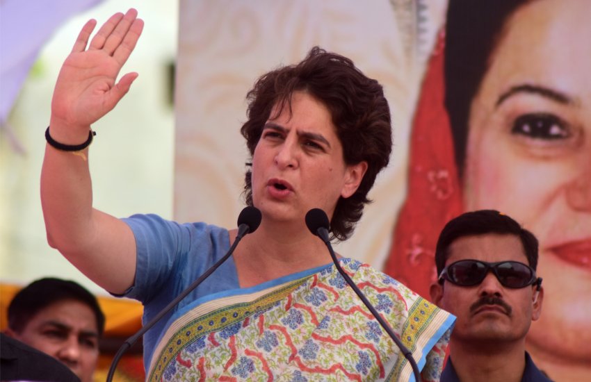 कांग्रेसी नेता प्रियंका गांधी वाड्रा। (एक्सप्रेस आर्काइव फोटो)