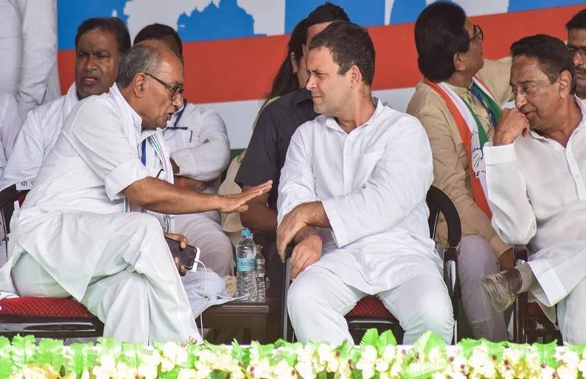 Digvijjay Singh, Rahul Gandhi, congress