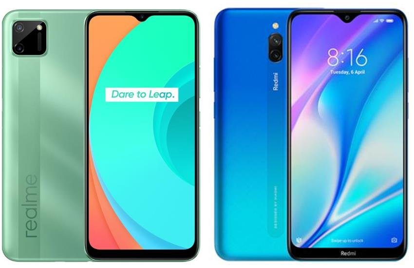 Realme C11 vs Redmi 8A Dual