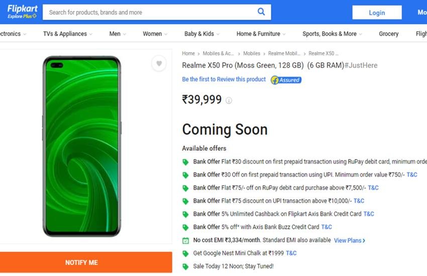 Realme X50 Pro 5G