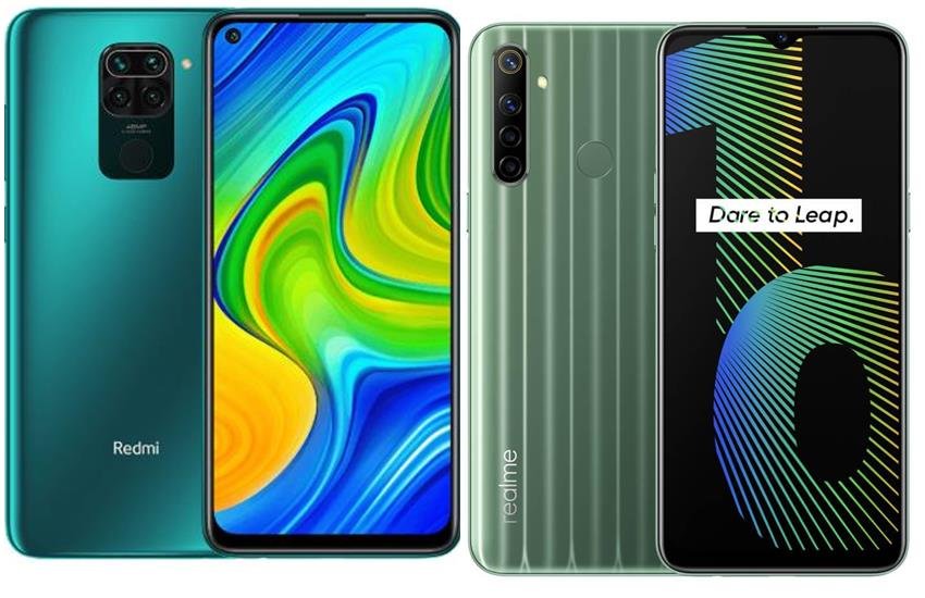 Redmi Note 9 vs realme narzo 10
