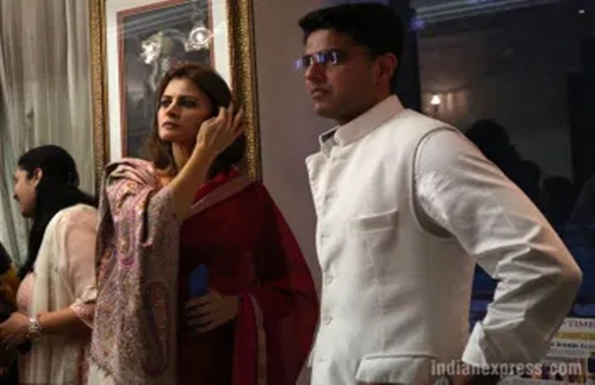 sachin pilot wife, sachin pilot and sara pilot, sachin pilot love story, sachin pilot congress