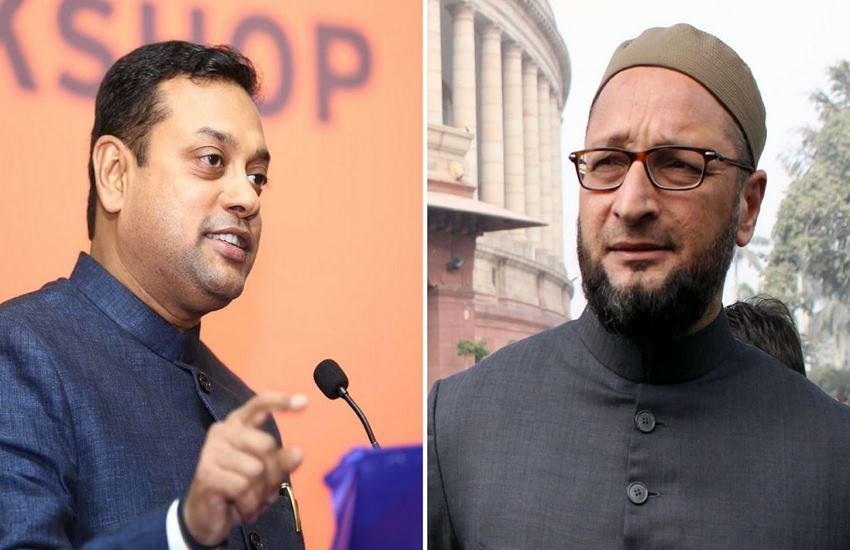 बीजेपी प्रवक्ता संबित पात्रा ने असदुद्दीन औवेसी को जिन्ना का अवतार बताया और नरेंद्र मोदी को महात्मा गांधी के पदचिन्हों पर चलने वाला।