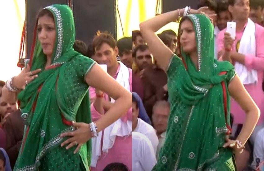 'हुस्न हरियाणे का' गाने पर जमकर नाचीं देसी क्वीन सपना चौधरी
