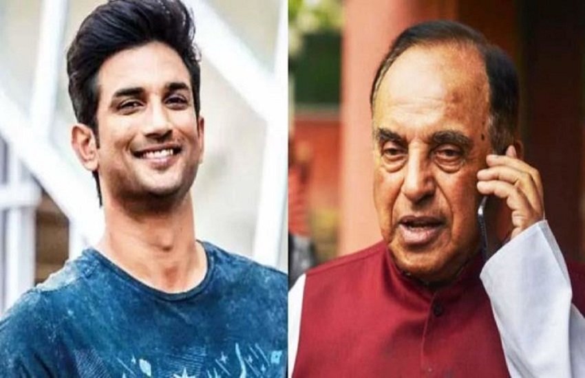 sushant singh rajput, subramanian swamy, sushant singh rajput suicide case