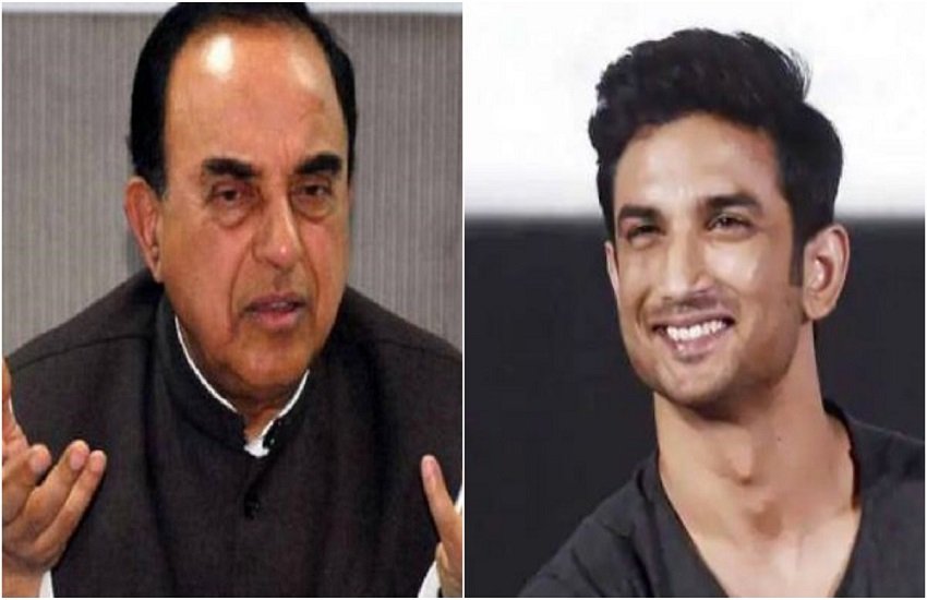 sushant singh rajput, subramanian swamy, sushant singh rajput suicide case