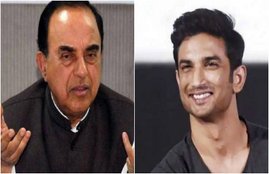 sushant singh rajput, subramanian swamy, sushant singh rajput suicide case