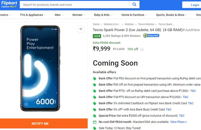 Tecno Spark Power 2