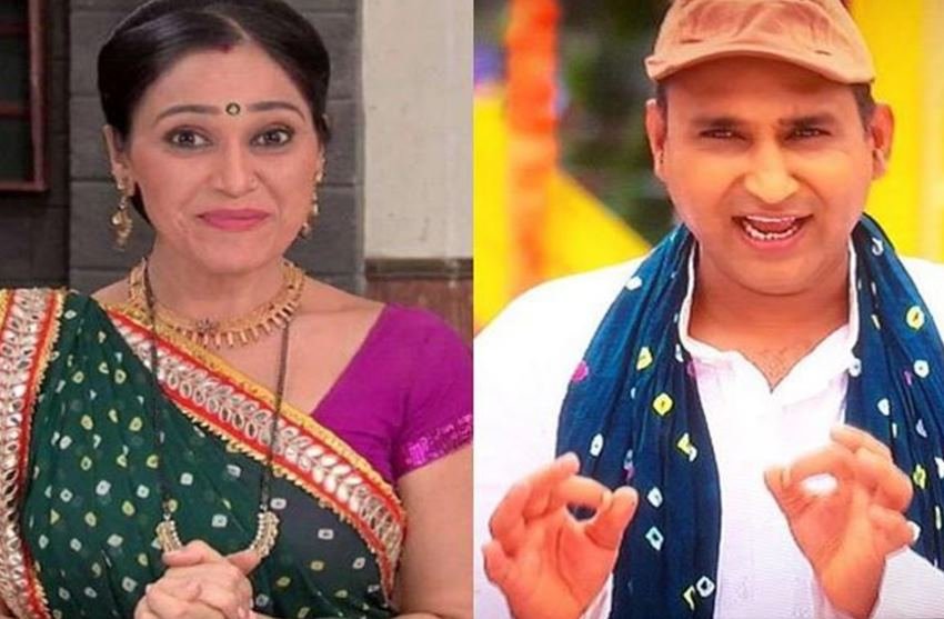 दिशा वकानी औऱ मयूर वकानी।