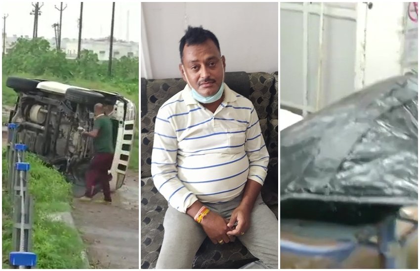 विकास दुबे ने भागने की कोशिश की, लेकिन मुठभेड़ में एसटीएफ ने उसे मार गिराया।