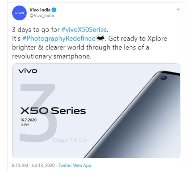 Vivo X50 Series
