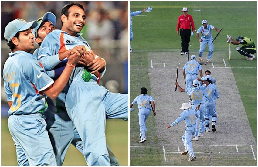 2007 World cup MS Dhoni Joginder Sharma