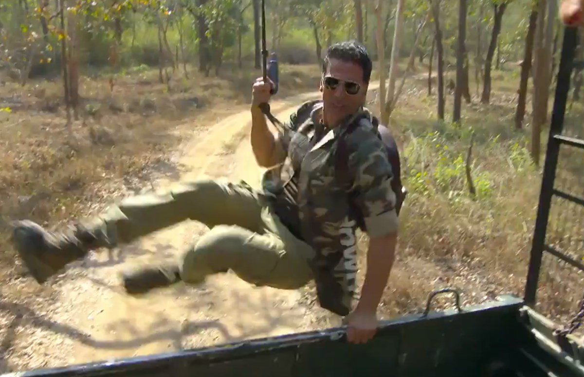 Into the wild, Akshay kumar Man Vs Wild,