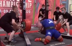 400 किलो का स्क्वाट उठाने में वेटलिफ्टर के दोनों घुटने टूटे, ट्रेनर्स की तत्परता से गर्दन टूटने से बची