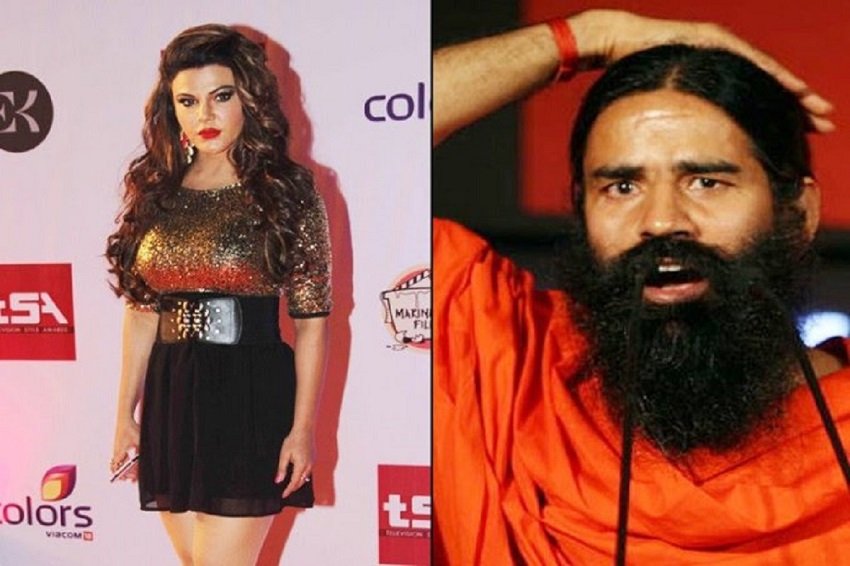 Rakhi Sawant, Baba Ramdev, Patanjali, Yog Guru Baba Ramdev