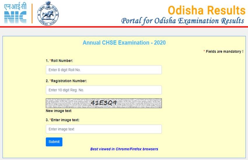 arts result 2020, chse odisha 12th result 2020