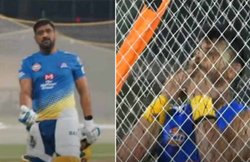 IPL 2020: महेंद्र सिंह धोनी ने जड़ा छक्का तो सुरेश रैना ने बजाई सीटी, CSK ने शेयर किया VIDEO