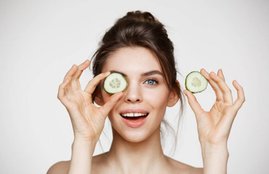 Cucumber for glowing skin, skin care tips at night, night skin care, night skin care routine