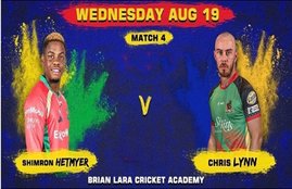 Guyana Amazon Warriors vs St Kitts and Nevis Patriots