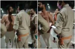 VIDEO: नशे में धुत कथित नेता ने किया हंगामा, कहा- आग लगा दूंगा शहर के अंदर