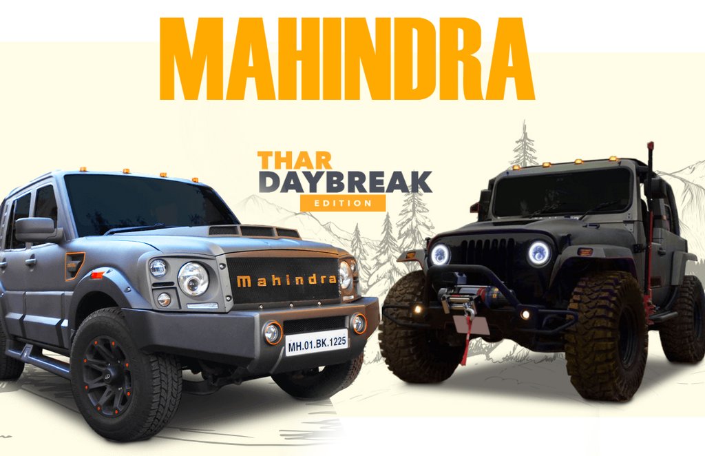 Mahindra Scorpio modified, mahindra thar modification, mahindra bolero modification, mahindra scorpio customisation