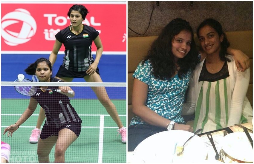 N Sikki Reddy and PV Sindhu
