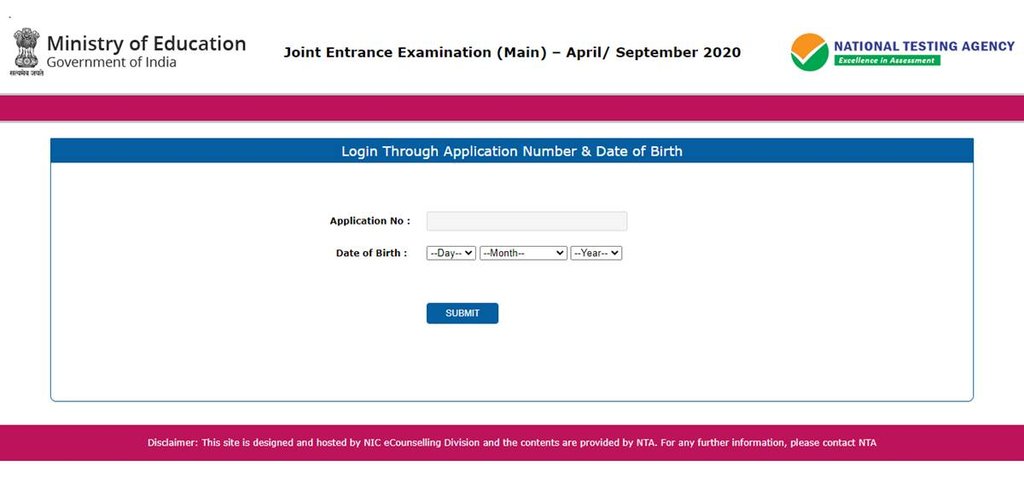 NTA JEE Mains 2020, NTA NEET 2020