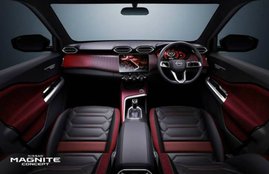 Nissan Magnite interior teaser, Nissan Magnite interior Image, Nissan Magnite india launch