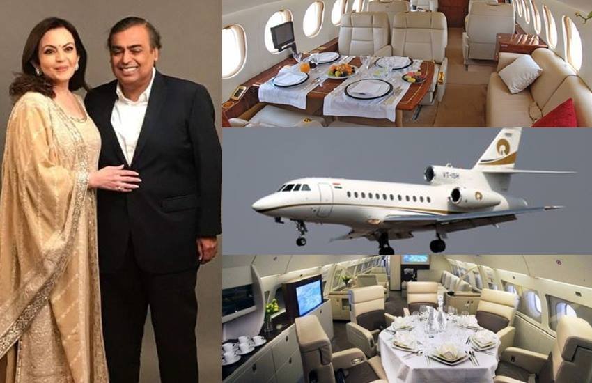 Mukesh Ambani Nita Ambani Private Jet: रिलायंस इंडस्ट्रीज के मुकेश अंबानी पूरी दुनिया के चौथे सबसे अमीर शख्स हैं। मुकेश अंबानी ना सिर्फ अपने बिजनेस इंटेलिजेंस के लिए बल्कि अपनी लाइफस्टाइल के लिए भी फेसम हैं। वह भारत के सबसे महंगे औऱ आलीशान घर में रहते हैं। उनके पास कई प्राइवेट जेट भी हैं। साल 2007 में अपनी पत्नी नीता अंबानी को करीब 75 करोड़ का प्राइवेट जेट गिफ्ट किया था। आइए देखते हैं अंदर से कितना शानदार है नीता अंबानी का यह जेट: