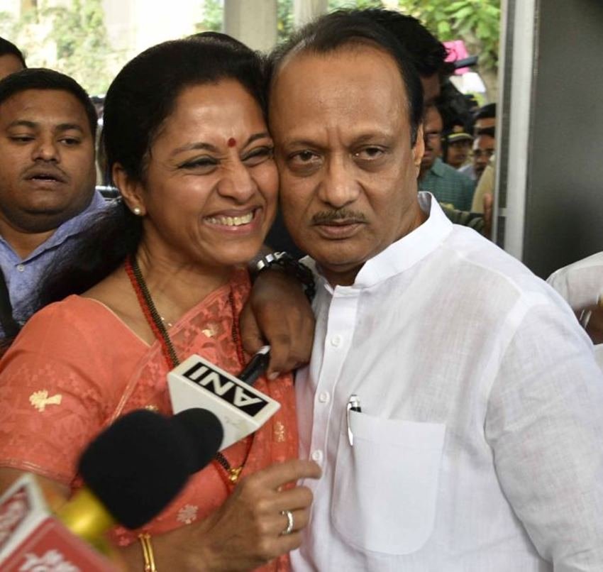 एनसीपी सुप्रीमो शरद पवार की बेटी सुप्रिया सुले अपने पिता की राजनीतिक विरासत संभाल रही हैं। अजीत पवार सुप्रिया सुले के चचेरे भाई हैं। अजीत पवार भी महाराष्ट्र की राजनीति में बड़ा नाम हैं।