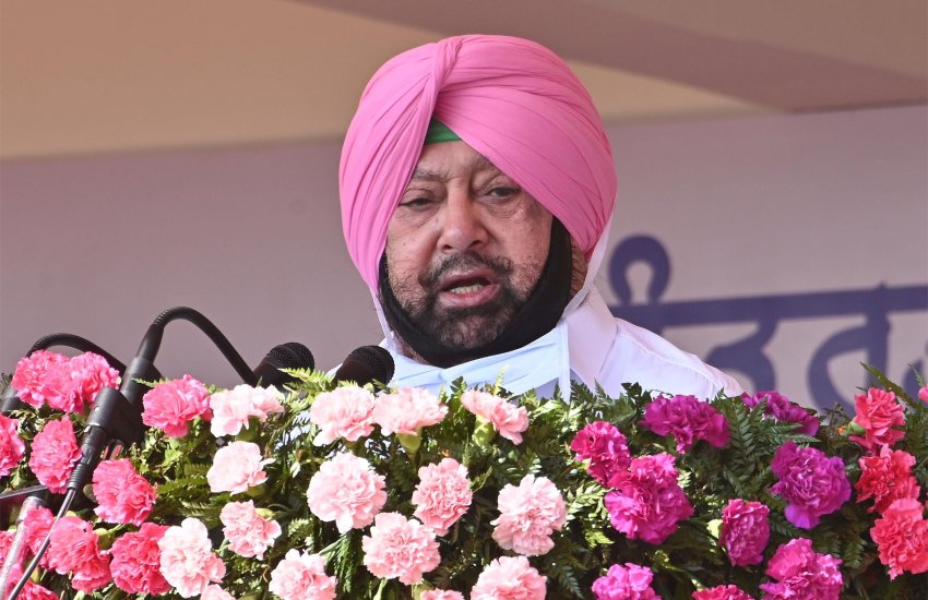 पंजाब के मुख्यमंत्री कैप्टन अमरिंदर सिंह। (एक्सप्रेस आर्काइव फोटोः जसबीर मल्ही) 