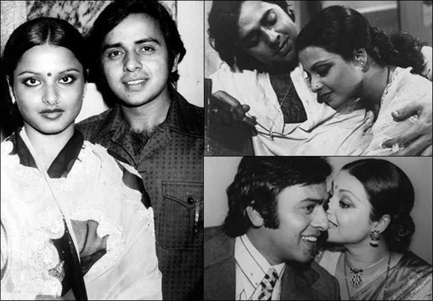 रेखा से अलग होने के बाद विनोद मेहरा ने तीन शादियां कीं।