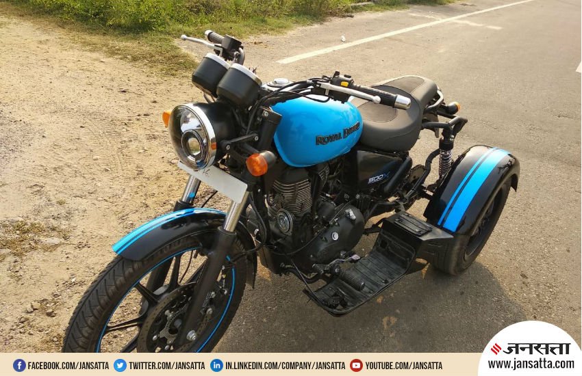 Royal Enfield Thunderbird 500X, Three Wheel Royal Enfield Thunderbird, Royal Enfield Three Wheel