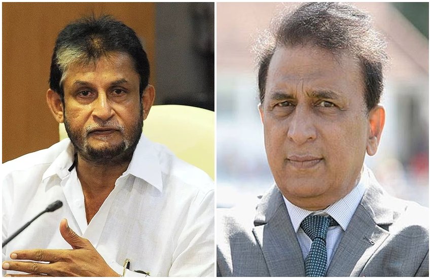 Sandeep Patil Sunil Gavaskar