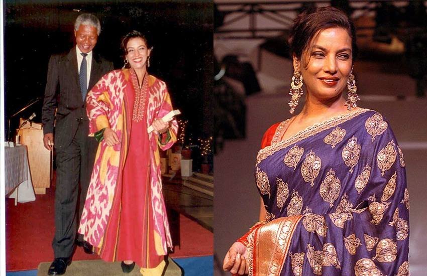 Shabana Azmi Kiss Controversy: फिल्मों में बॉलीवुड कलाकारों का पर्दे पर किसी को किस करना आम बात है। ना तो किस करने वाले एक्टर्स को इसमें दिक्कत होती है और ना ही देखने वाले दर्शकों को। हालांकि कई बार बॉलीवुड एक्टर्स अपने रियल लाइफ किस को लेकर विवादों में फंस चुके हैं। ऐसा ही कुछ हुआ था मशहूर अदाकारा शबाना आजमी के साथ। (Photos: Social Media)