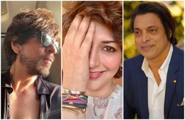 Shah Rukh Khan Soanli Bendre Shoaib Akhtar