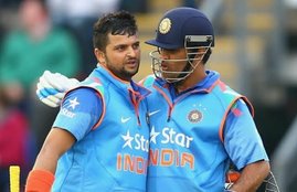 Suresh Raina MS Dhoni Latest
