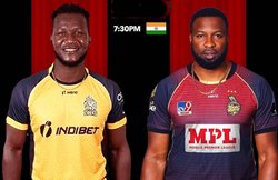 CPL 2020, TKR vs STZ Dream11 Team Prediction: नाइटराइडर्स को खलेगी सुनील नरेन की कमी, प्रवीण तांबे सीपीएल में खेलने वाले पहले भारतीय बने, ये है दोनों की प्लेइंग इलेवन