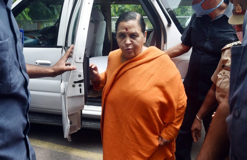 सीनियर BJP नेता और पूर्व केंद्रीय मंत्री उमा भारती। (फोटोः एजेंसी)