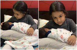 MS Dhoni की बेटी जीवा की गोद में बच्चा लिए तस्वीर वायरल, साक्षी ने शेयर की हैं फोटोज