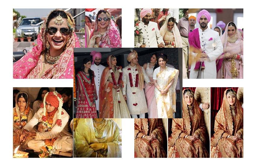 शादी लगभग हर लडकी के लिए सबसे बड़ा दिन होता है। और शादी में सास और मां के गहनों कपड़ों को पहनने से चलन रहा है लेकिन आधुनिकता ने इस परंपरा को कहीं पीछे छोड़ दिया है। परन्तु हम सबकी पसंद बॉलीवुड की कुछ एक्ट्रेसेज़ ऐसी हैं जिन्होंने इस परंपरा को आगे बढ़ाया और इसे लोकप्रियता दी। आइए देखते हैं कि कैसे करीना कपूर से लेकर नेहा धूपिया ने पहने अपने मां या सास से मिले गहने, कपड़े(Photos: Social Media):