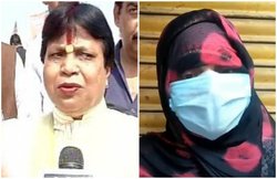 यूपी: ‘BJP की पूर्व मेयर मुस्लिम लड़कियों को किडनैप कर हिंदू लड़कों से करा रहीं शादी’, लड़की ने प्रेस कॉन्फ्रेंस कर लगाया आरोप