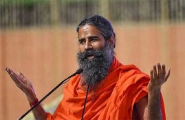 Rakhi Sawant, Baba Ramdev, Baba Ramdev Patanjali