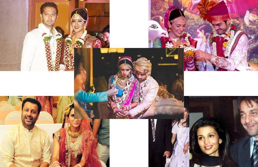 बॉलीवुड सेलेब्स अपनी लग्जरी लाइफस्टाइल के लिए फेमस हैं। जब बात शादी की हो तो वह अपनी जिंदगी के इस खास मौके पर पानी की तरह पैसा बहाते हैं। हालांकि कई सेलेब्स ऐसे भी हैं जिन्होंने खूब पैसा होते हुए भी सादे तरीके से मंदिर में ब्याह रचाया। इसमें से किसी सेलेब ने अपनी शादी केदारनाथ मंदिर में की तो कोई वैष्णों देवी के दरबार में सात फेरे लेने पहुंच गया। आइए डालते हैं ऐसे ही कुछ सेलेब्स पर एक नजर (All Photos: Social Media):