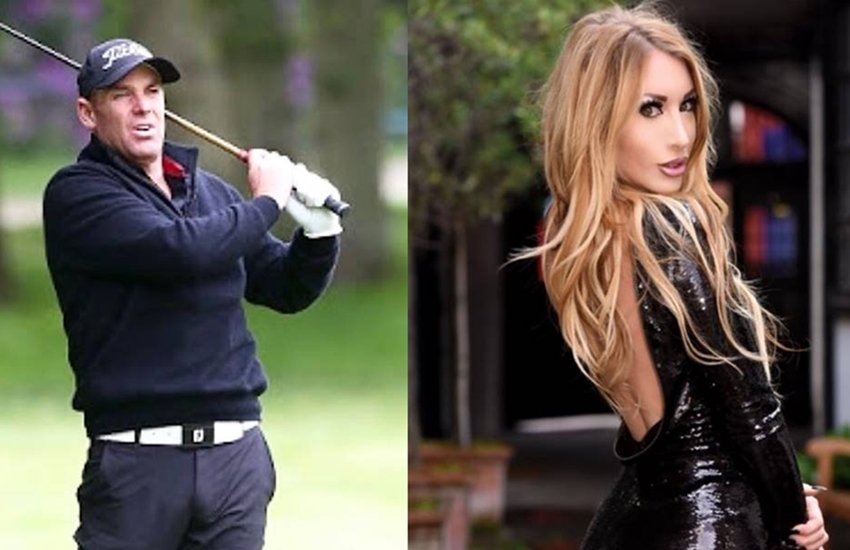 Shane Warne valerie fox