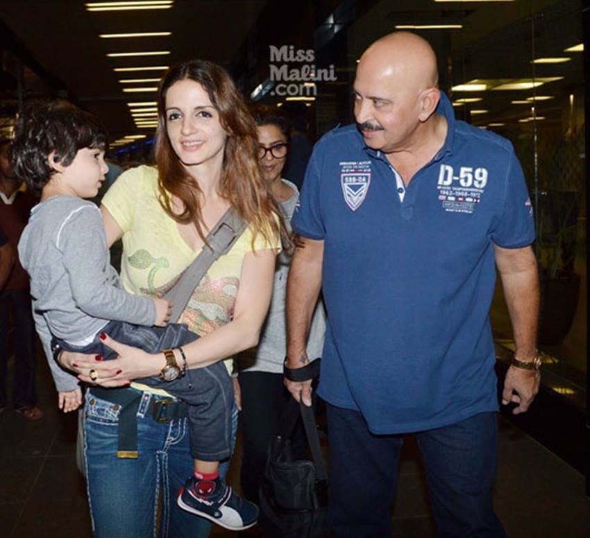 सुजैन खान 2014 में रितिक रौशन से तलाक लेकर अलग हो गईं। हालांकि तलाक के बाद भी सुजैन अपने ससुर राकेश रौशन के काफी करीब हैं। वह आज भी उन्हें अपना पिता समझती हैं औऱ उनकी उतनी ही कद्र करती हैं जितनी पहले किया करती थीं।