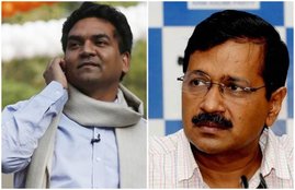 kapil mishra arvind kejriwal viral video